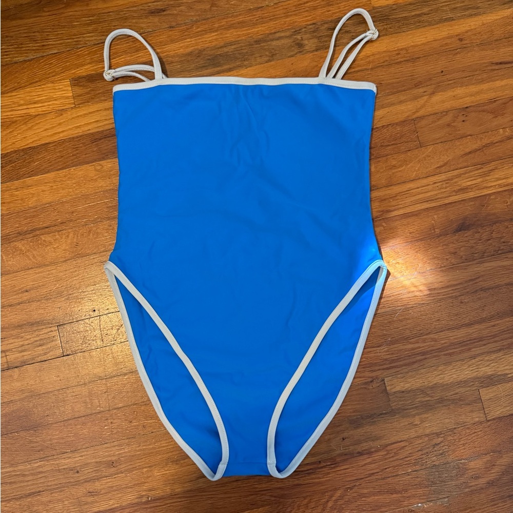 Asul Cream Binded Jacelyn One-Piece